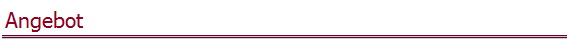 Angebot